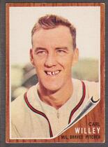 1962 Topps Base Set #174 Carl Willey