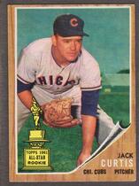 1962 Topps Base Set #372 Jack Curtis
