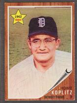 1962 Topps Base Set #114 Howie Koplitz