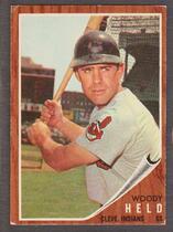 1962 Topps Base Set #215 Woodie Held