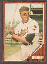 1962 Topps Base Set #272 Earl Robinson