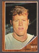 1962 Topps Base Set #287 George Witt