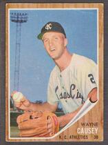 1962 Topps Base Set #496 Wayne Causey