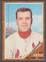 1962 Topps Base Set #370 Ken Boyer