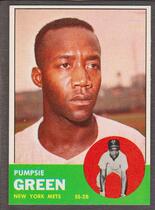 1963 Topps Base Set #292 Pumpsie Green