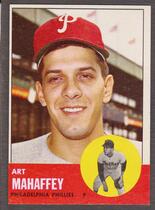 1963 Topps Base Set #385 Art Mahaffey