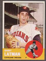 1963 Topps Base Set #426 Barry Latman
