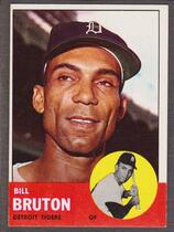 1963 Topps Base Set #437 Bill Bruton