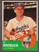 1963 Topps Base Set #295 Ed Roebuck