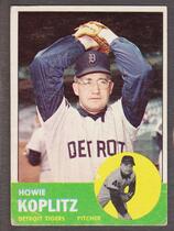 1963 Topps Base Set #406 Howie Koplitz