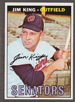 1967 Topps Base Set #509 Jim King
