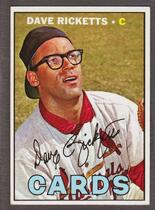 1967 Topps Base Set #589 Dave Ricketts