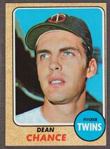 1968 Topps Base Set #255 Dean Chance