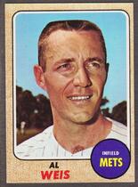 1968 Topps Base Set #313 Al Weis