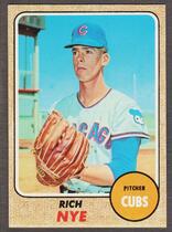 1968 Topps Base Set #339 Rich Nye