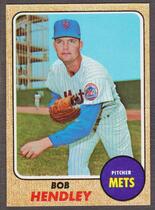 1968 Topps Base Set #345 Bob Hendley