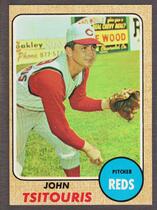1968 Topps Base Set #523 John Tsitouris