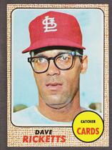 1968 Topps Base Set #46 Dave Ricketts