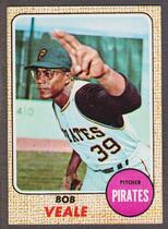 1968 Topps Base Set #70 Bob Veale