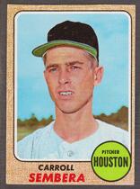 1968 Topps Base Set #207 Carroll Sembera