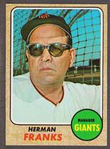 1968 Topps Base Set #267 Herman Franks