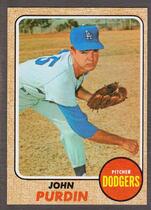 1968 Topps Base Set #336 John Purdin