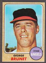 1968 Topps Base Set #347 George Brunet