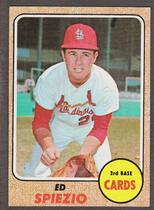 1968 Topps Base Set #349 Ed Spiezio