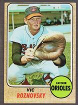 1968 Topps Base Set #428 Vic Roznovsky