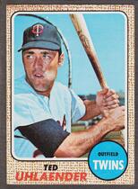 1968 Topps Base Set #28 Ted Uhlaender