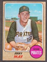 1968 Topps Base Set #598 Jerry May