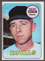 1969 Topps Base Set #211 Galen Cisco