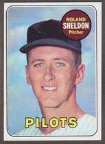 1969 Topps Base Set #413 Rollie Sheldon