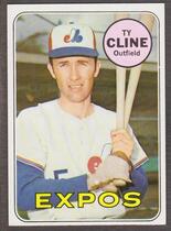 1969 Topps Base Set #442 Ty Cline