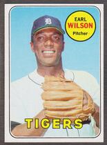 1969 Topps Base Set #525 Earl Wilson