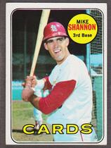 1969 Topps Base Set #110 Mike Shannon