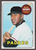 1969 Topps Base Set #149 Ollie Brown