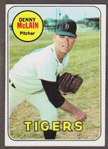 1969 Topps Base Set #150 Denny McLain