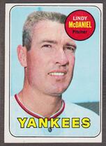 1969 Topps Base Set #191 Lindy McDaniel