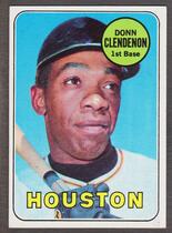 1969 Topps Base Set #208 Donn Clendenon (Houston)