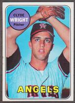 1969 Topps Base Set #583 Clyde Wright