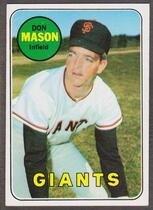1969 Topps Base Set #584 Don Mason