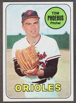 1969 Topps Base Set #185 Tom Phoebus