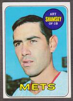 1969 Topps Base Set #221 Art Shamsky