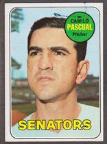 1969 Topps Base Set #513 Camilo Pascual