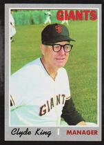 1970 Topps Base Set #624 Clyde King