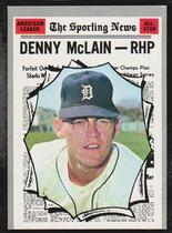 1970 Topps Base Set #467 Denny McLain