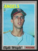 1970 Topps Base Set #543 Clyde Wright