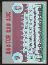1970 Topps Base Set #563 Red Sox Team