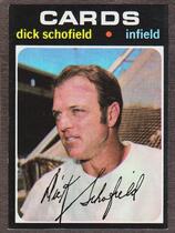 1971 Topps Base Set #396 Dick Schofield